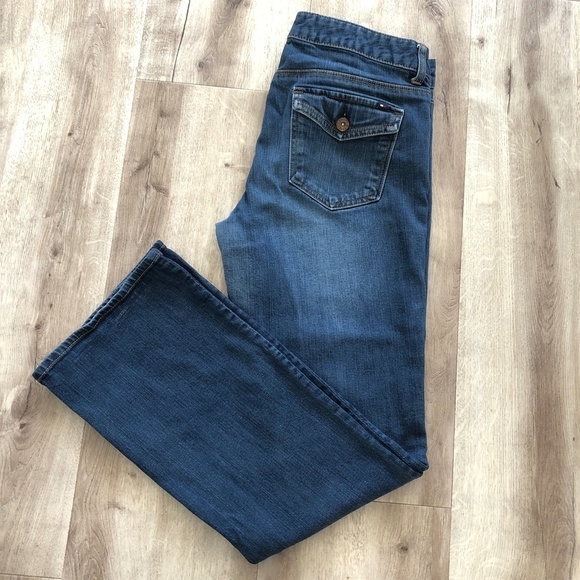 Tommy Hilfiger Denim - TOMMY Hilfiger Jeans, Womans Bootcut Jeans, Size 12, Very Good Condition